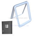 Straight Corner Vision Lite Steel Galvanized And Powder Coated Secure Vision Panels Manufactory